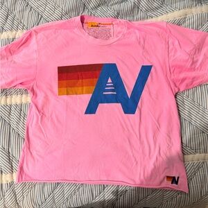 Aviator Nation Pink and Blue Kids T-Shirt